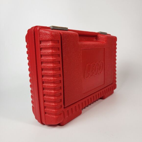 VTG 80s LEGO Storage Case Building Toys Colorful Tote Hardcase AFOL Retro Create - Picture 2 of 15